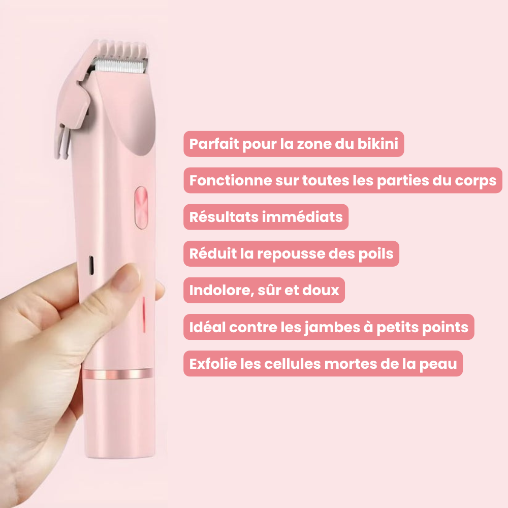 SilkTrim™ - Tondeuse 2-en-1 pour le Maillot et le Visage